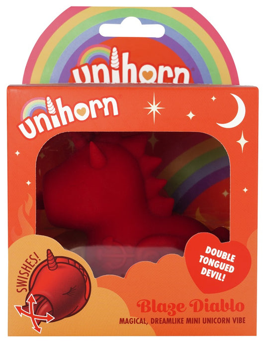 Vibromasseur Blaze Diablo licorne