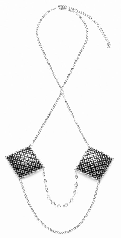 Bijoux de téton chaîne en argent