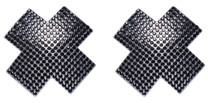 Bijoux de téton croix noire