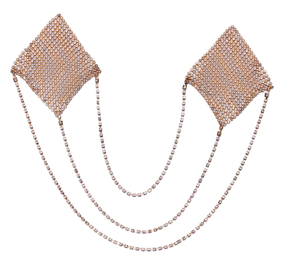 Bijoux de tétons en or