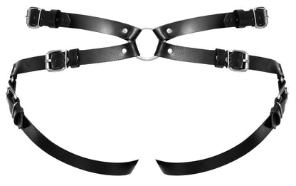 Ceinture Strap-on en cuir de ZADO