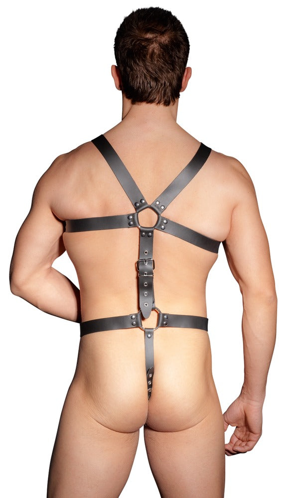 Harnais en cuir pour lui ZADO S-L
