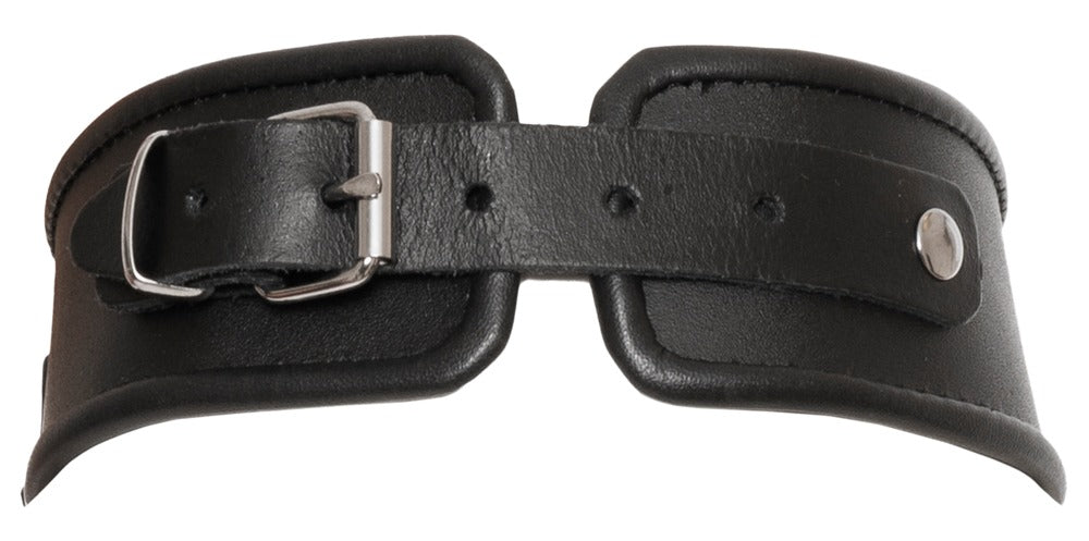 Collier et menottes en cuir de ZADO