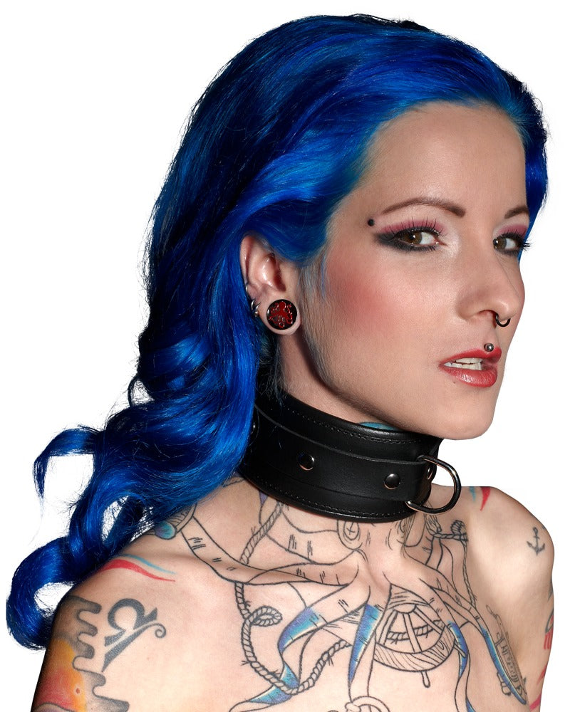 Collier en cuir de ZADO S/M