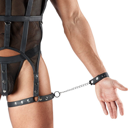 Ensemble de bondage pour hommes avec menottes Svenjoyment Bondage