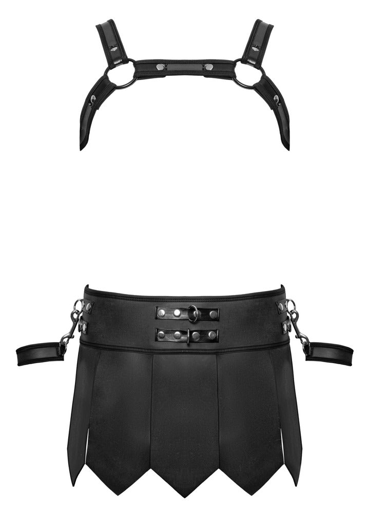 Jupe + harnais de poitrine pour homme  Svenjoyment Bondage