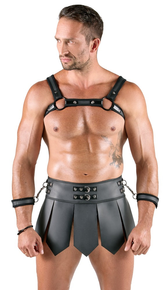Jupe + harnais de poitrine pour homme  Svenjoyment Bondage