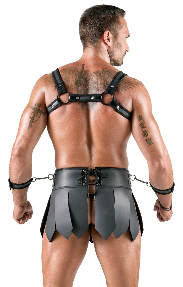 Jupe + harnais de poitrine pour homme  Svenjoyment Bondage