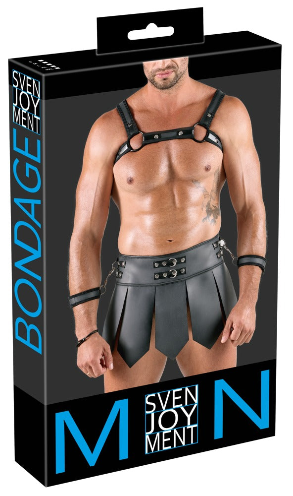 Jupe + harnais de poitrine pour homme  Svenjoyment Bondage