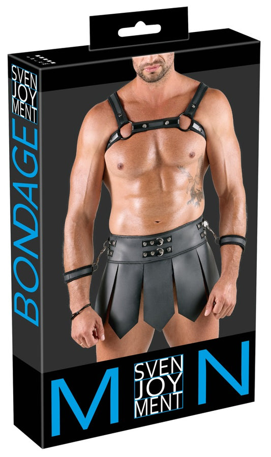 Jupe + harnais de poitrine pour homme  Svenjoyment Bondage