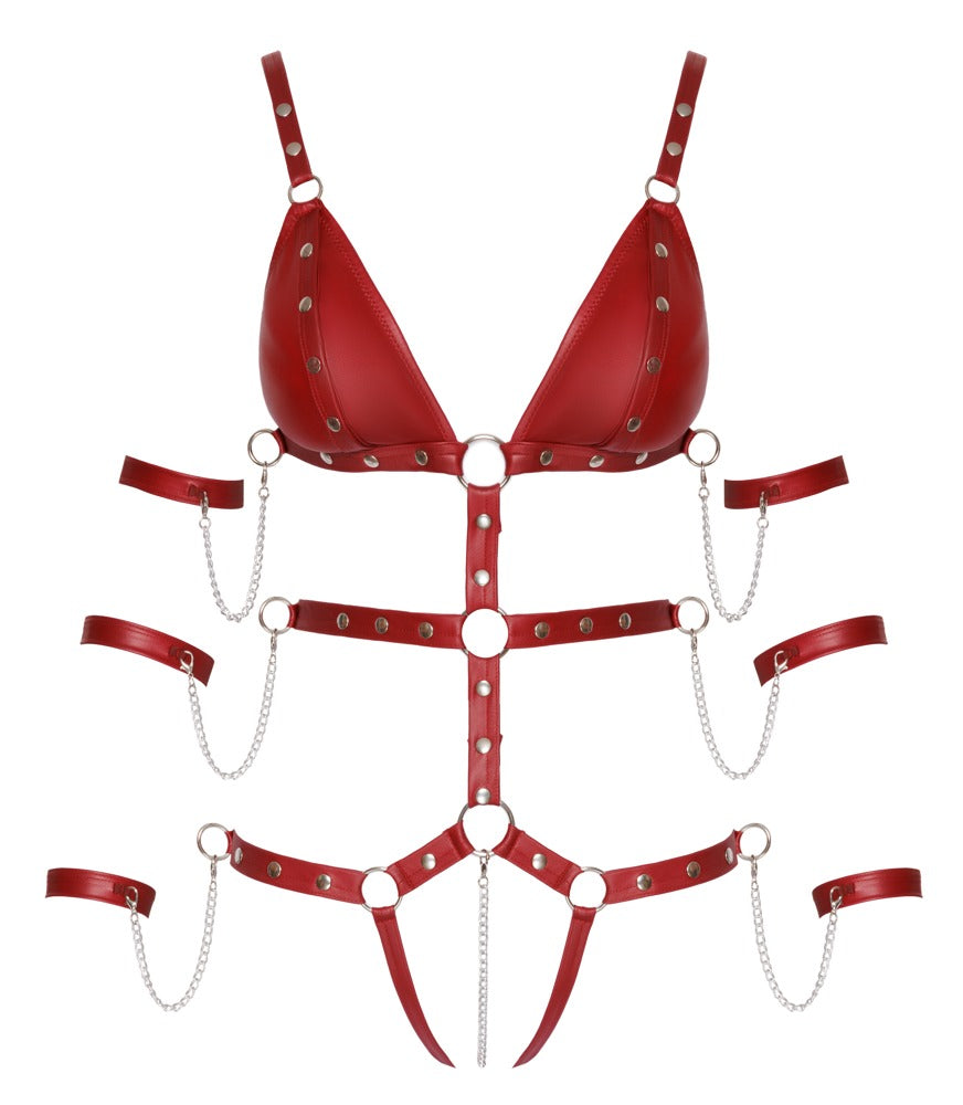 Body Bad rouge Kitty Strap