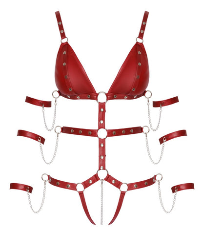 Body Bad rouge Kitty Strap