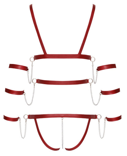 Body Bad rouge Kitty Strap