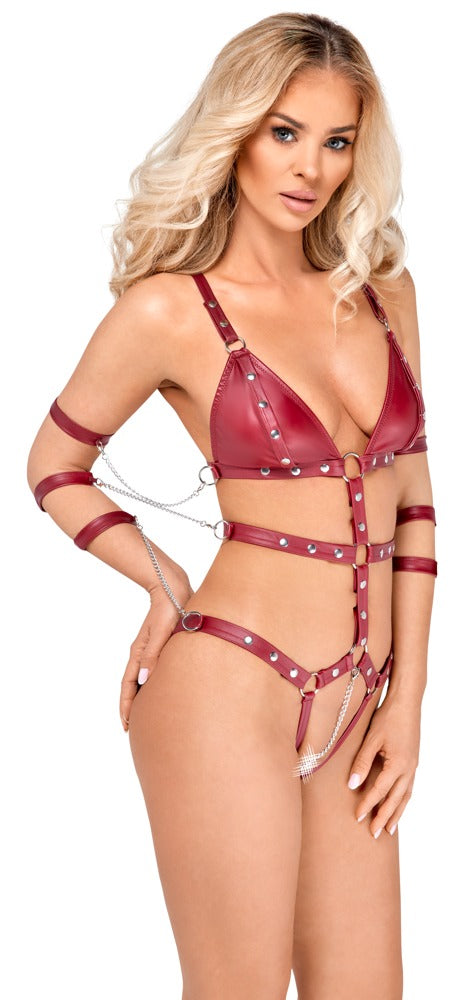 Body Bad rouge Kitty Strap