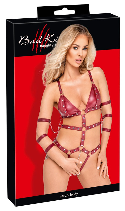 Body Bad rouge Kitty Strap