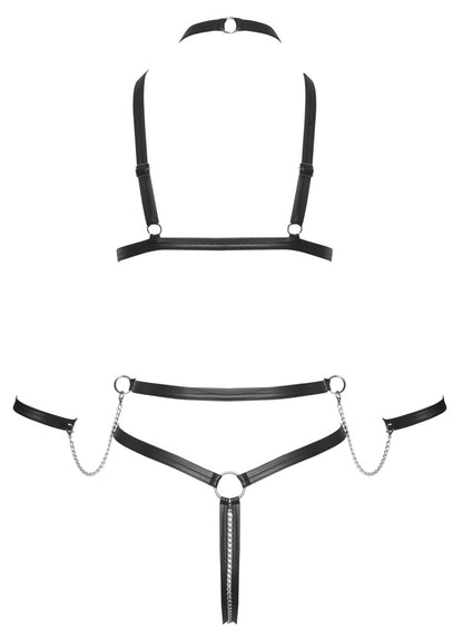 Body harnais ouvert Bad Kitty