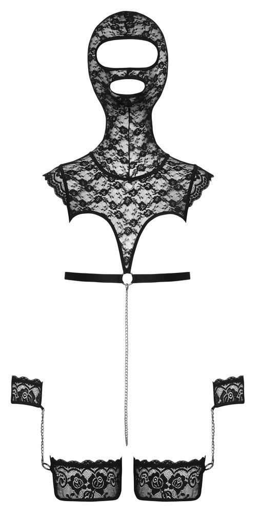 Set dentelle bondage Bad Kitty