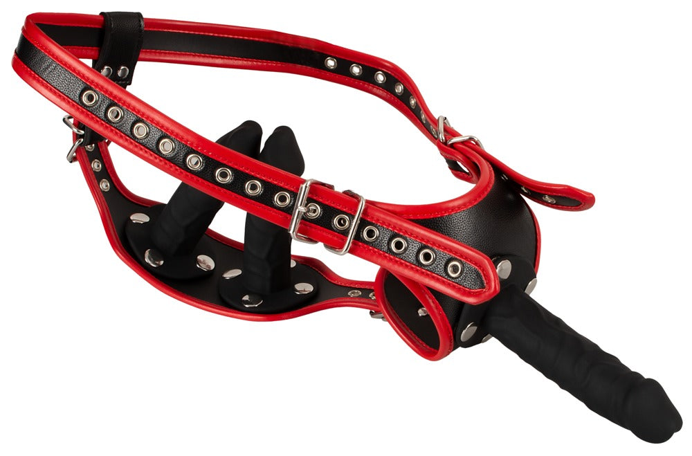 Gode ceinture string Bad Kitty