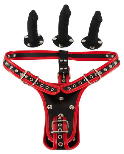 Gode ceinture string Bad Kitty