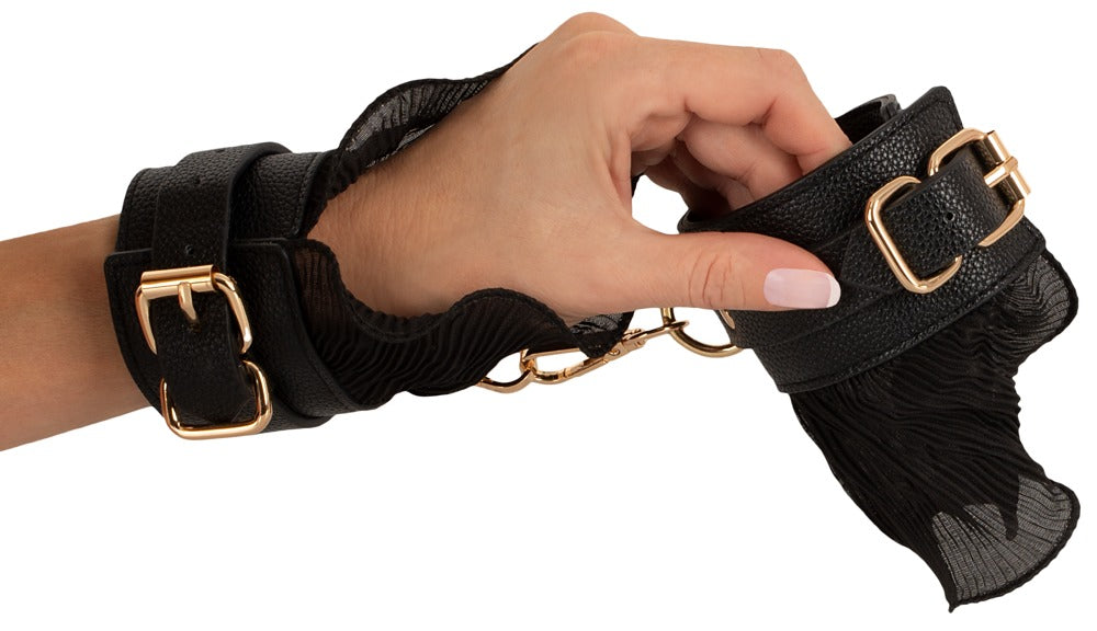 Ensemble de bondage avec menottes Bad Kitty