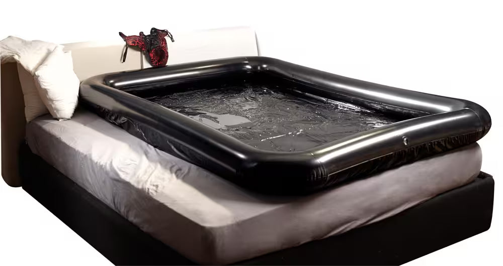 Base glissante avec rebord gonflable