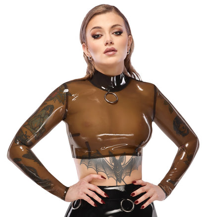 Chemise en latex LATE X