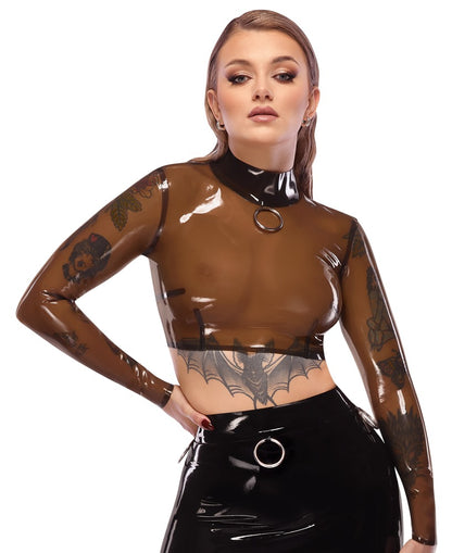 Chemise en latex LATE X