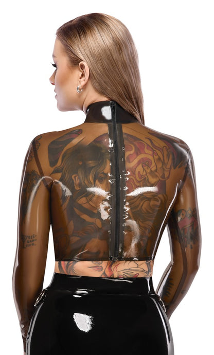 Chemise en latex LATE X