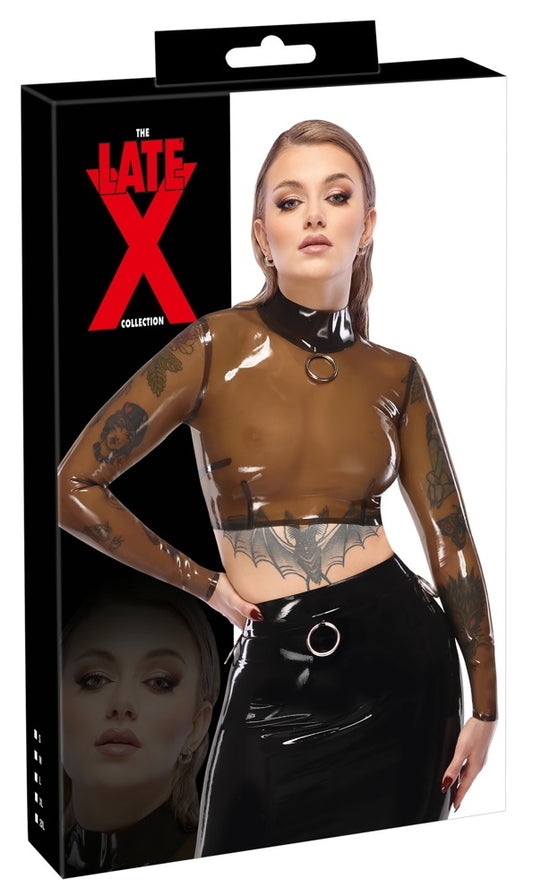 Chemise en latex LATE X