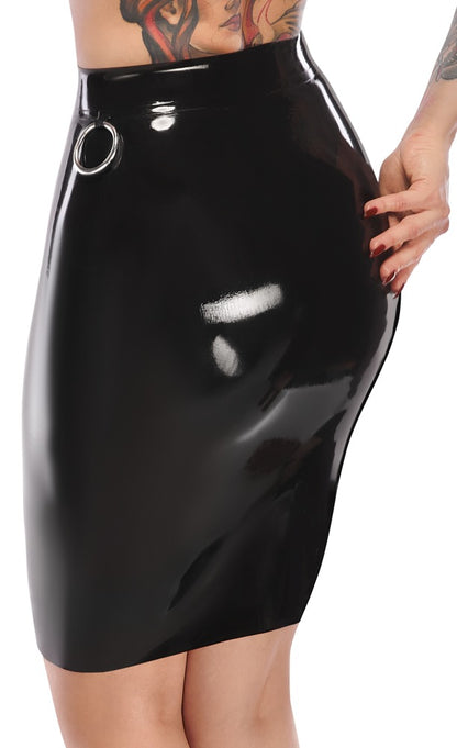 Jupe en latex LATE X