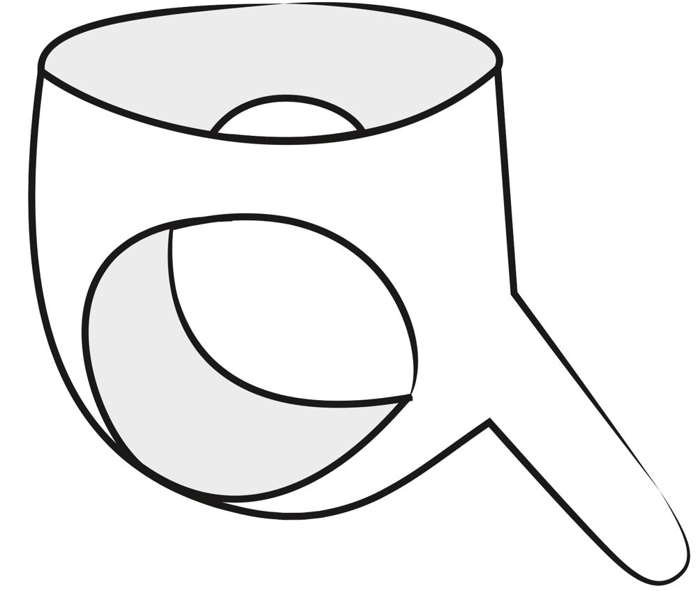 Slip en latex rouge avec gode LATE X