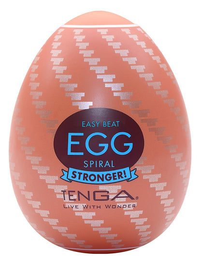 Masturbateur Egg Spiral Stronger de Tenga 6 pièces