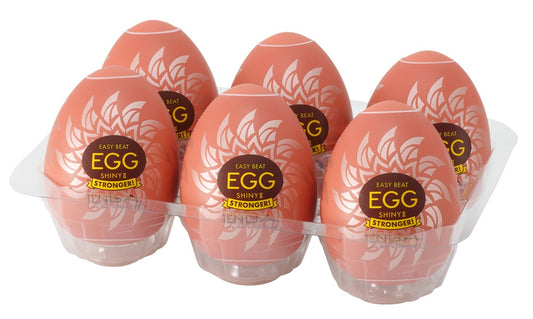 Masturbateur Egg Shiny II Stronger de Tenga 6 pièces
