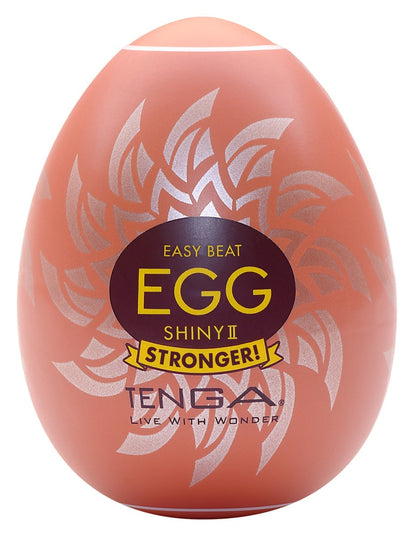 Masturbateur Egg Shiny II Stronger de Tenga 6 pièces