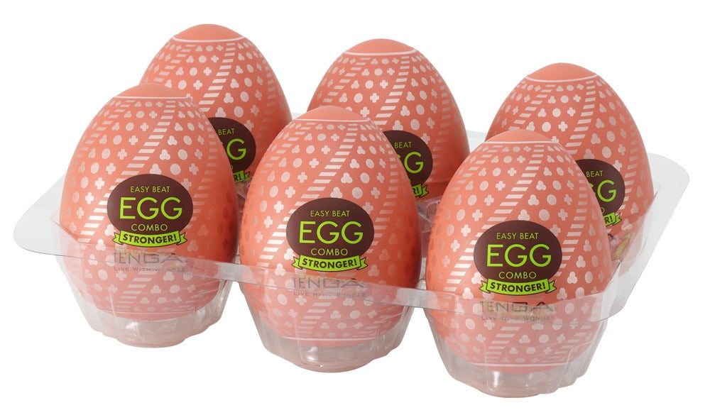 Masturbateur Egg Combo de Tenga 6 pièces