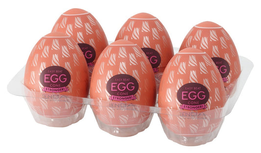Masturbateur Cônes d'oeufs de Tenga 6 pièces