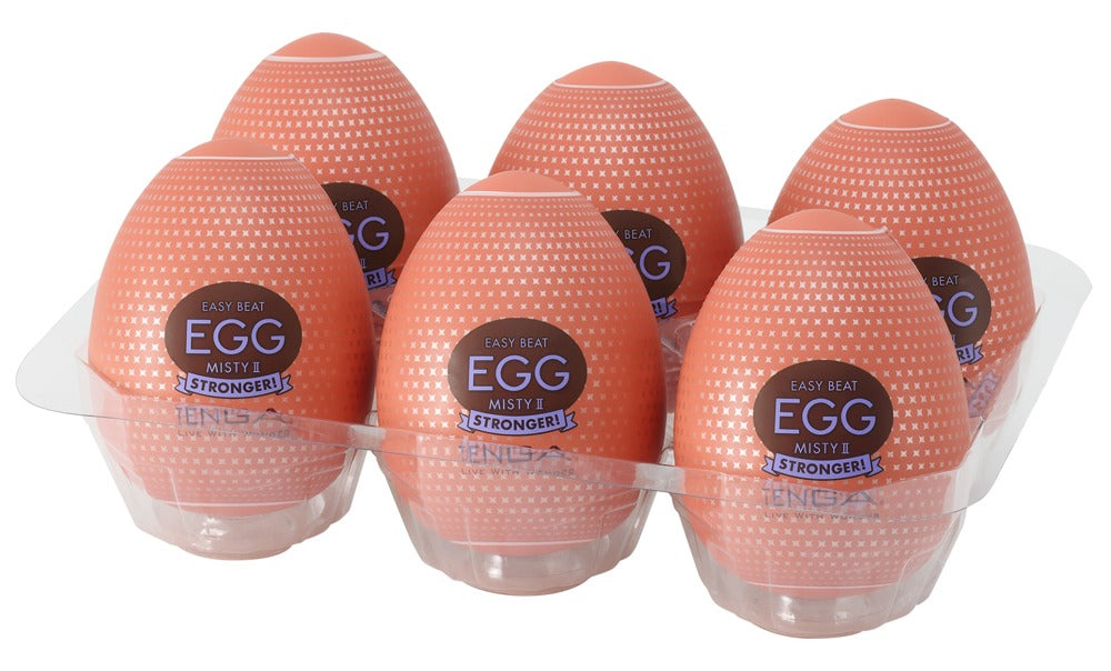 Masturbateur Egg Misty II de Tenga 6 pièces