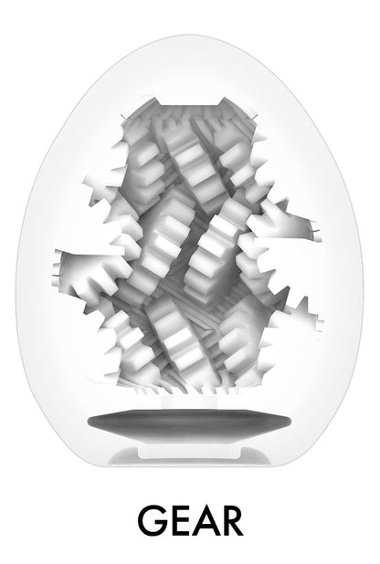 Masturbateur Egg Gear de Tenga 6 pièces