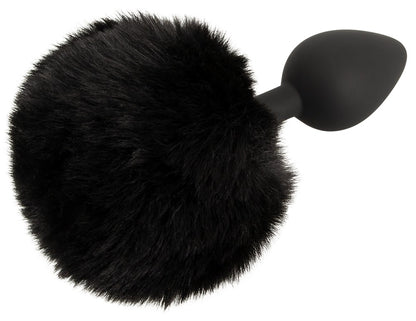 Fluffy tail plug noir M You2Toys