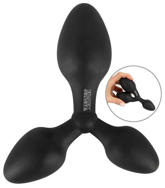 Plug anal triple Black Velvet