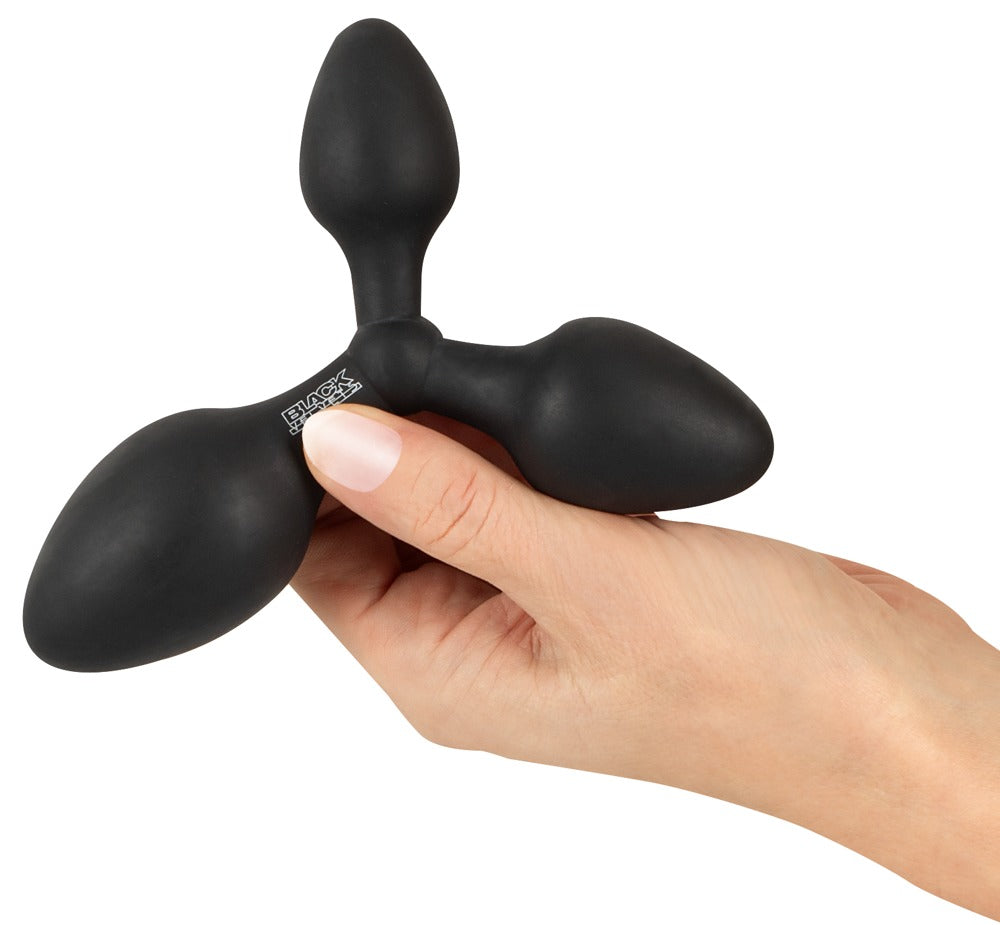 Plug anal triple Black Velvet