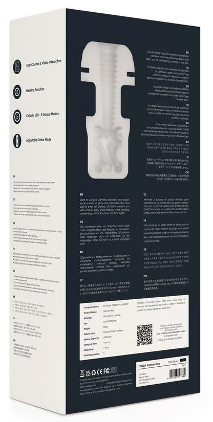 Masturbateur pulsatoire automatique Hannes Neo de SVAKOM