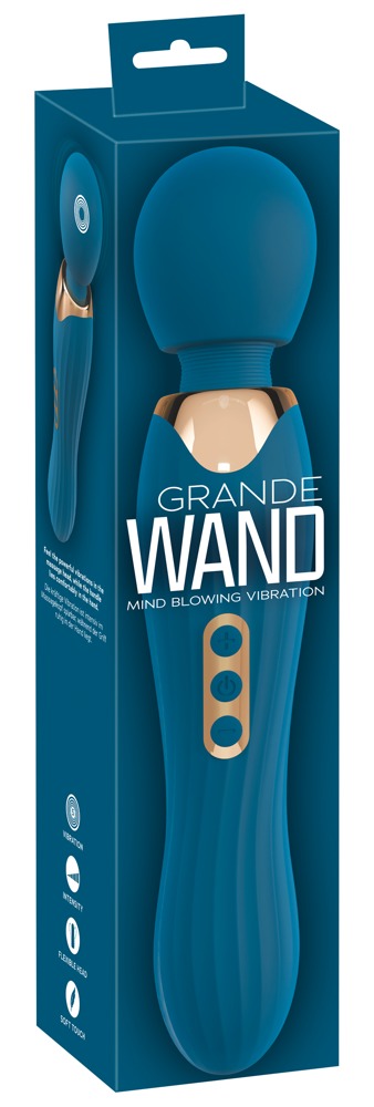 Vibromasseur bleu Grande Wand de You2Toys