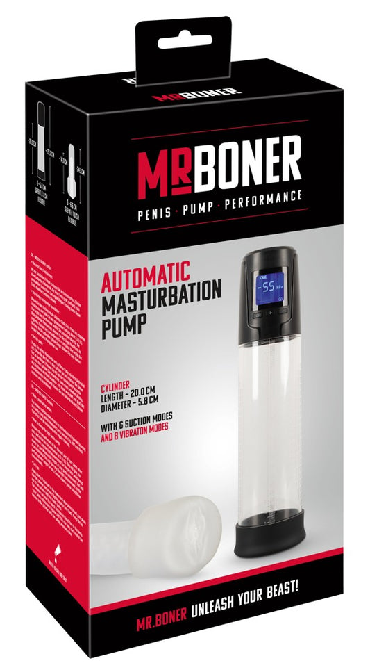 Pompe à pénis vibrante MrBoner