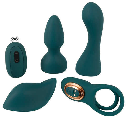 Set de 5 jouets RC Mini vibromasseur de Couples Choice