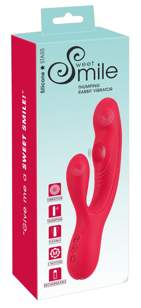 Vibromasseur Thumping Rabbit de Sweet Smile