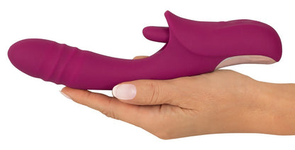 Vibromasseur maniable Licking & Thrusting de Javida