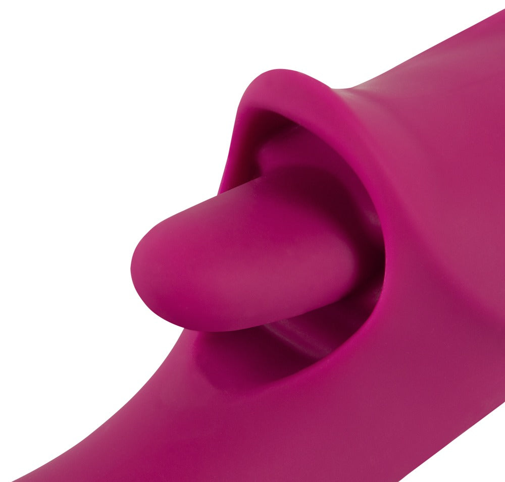 Vibromasseur maniable Licking & Thrusting de Javida