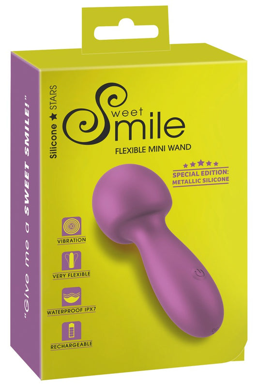 Vibromasseur flexible Mini Wand de Sweet Smile