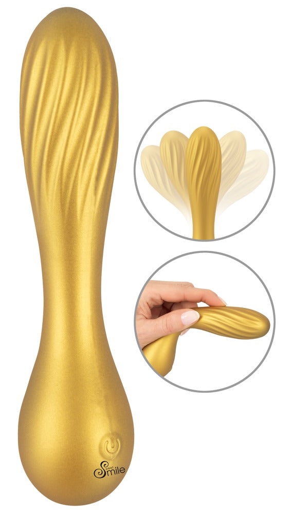 Vibromasseur maniable Flexible Swirl de Sweet Smile